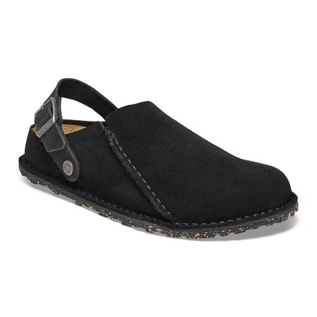 BlRKENSTOCK Boston フェルト anthracite 43 Birkenstock: Felt Anthracite Boston Sandals | Men's Designer
