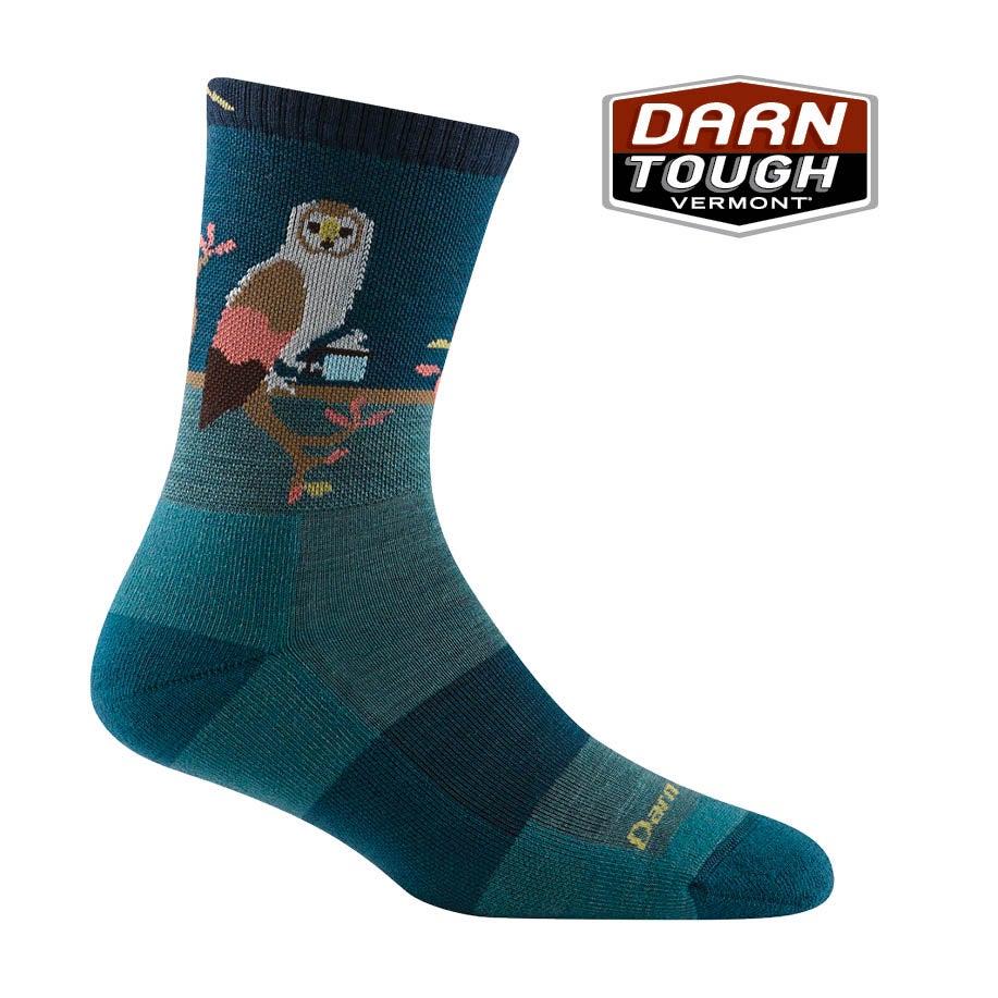 Women's 5001 Critter Club Micro Crew Teal Boston Shoes to Boots