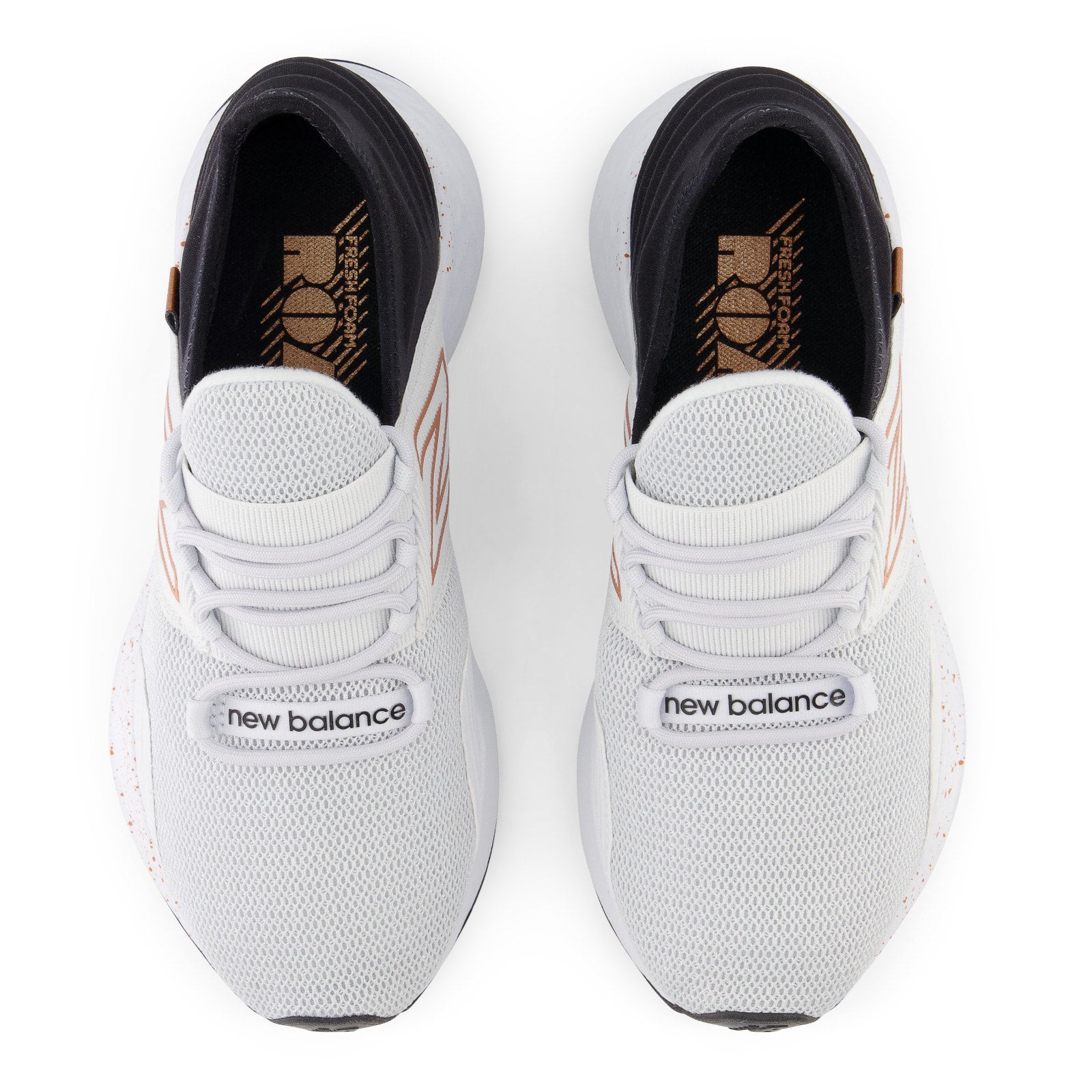 New balance fresh foam roav white best sale