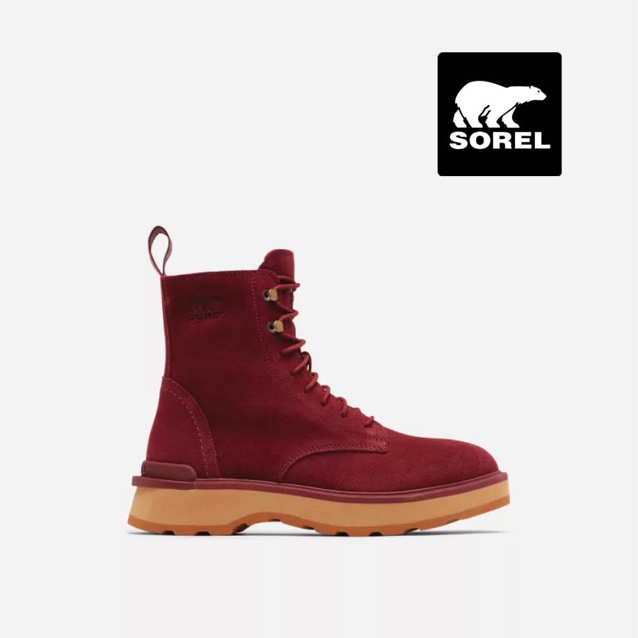 Women's Hi Line Lace Spice, Caribou Buff Boston Shoes to Boots