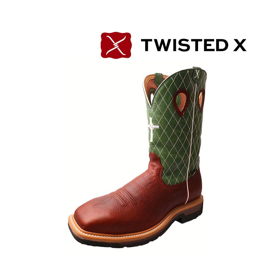 MLCSM01 Men's 12" Western Work Boot Boston Shoes to Boots